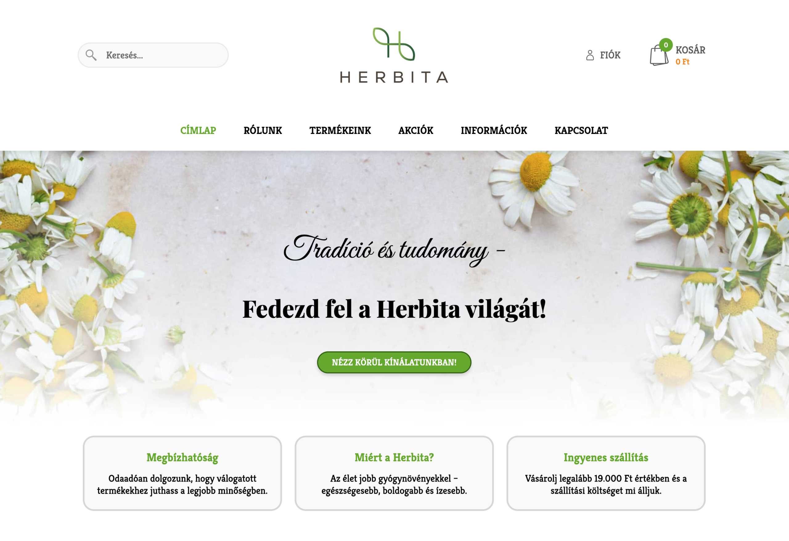 Herbita.hu - Webshop