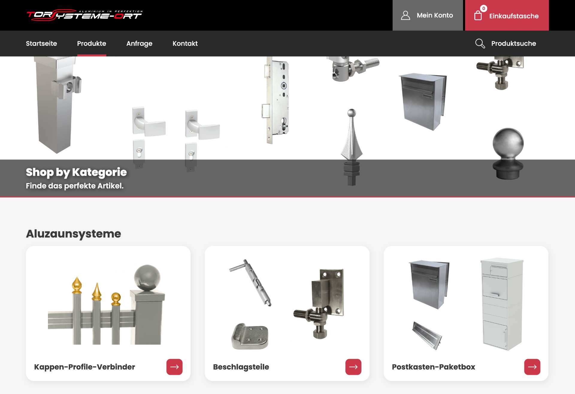 Torsysteme Ort GmbH. - Webshop