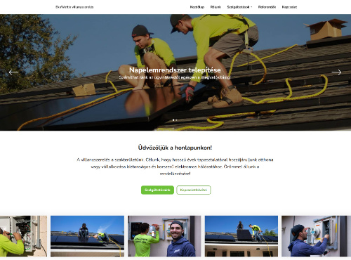 edigru weboldalkészítő rendszer - Téma 003