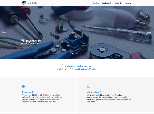 edigru weboldalkészítő rendszer - Téma 006